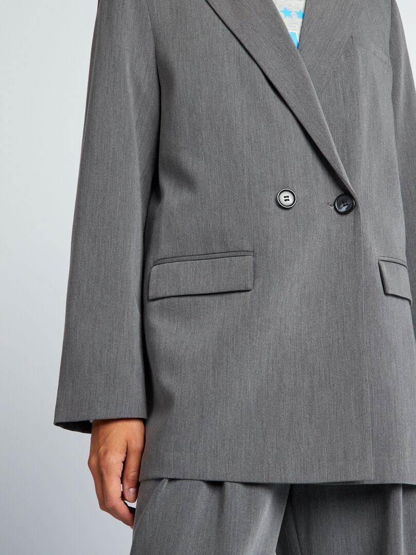 Blazer oversized - CINZA