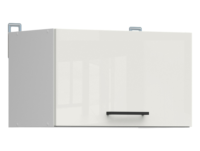 Szafka kuchenna górna Junona Line 50 cm nad okap kredowy połysk