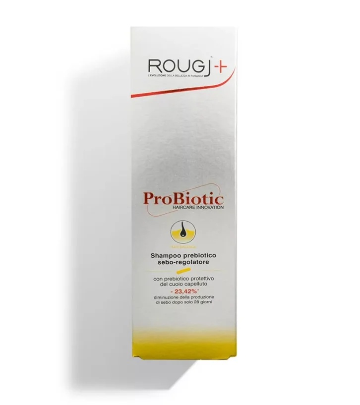 ROUGJ Rougj ProBiotic talgregulerende shampoo 150 ml met prebiotica die de hoofdhuid beschermen