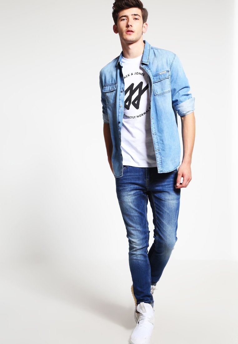 Jean slim Blend BHCIRRUS SKINNY FIT - Denim bleu