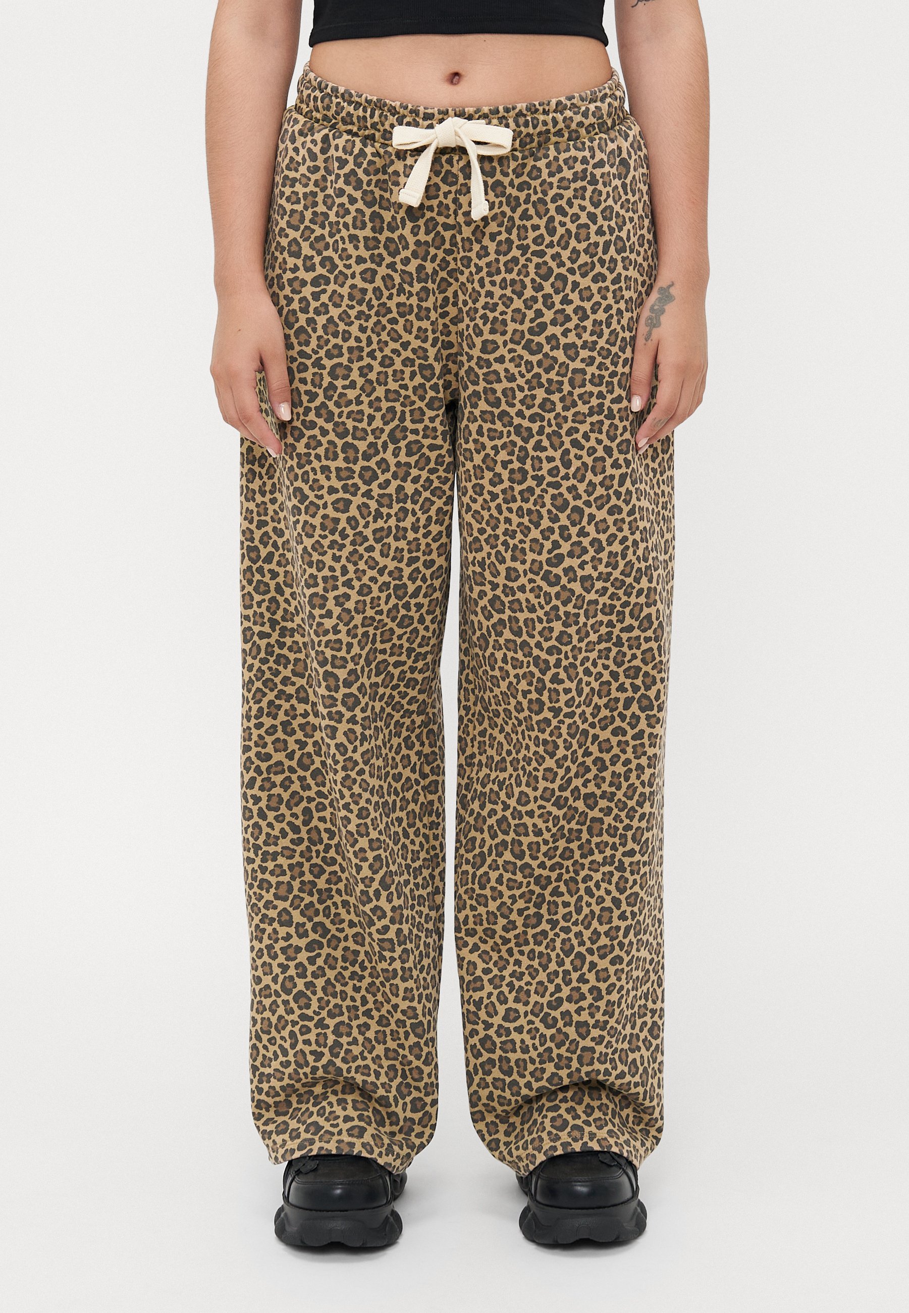 SOLO Pantaloni Petite ONLLEO - Pantaloni - travertino
