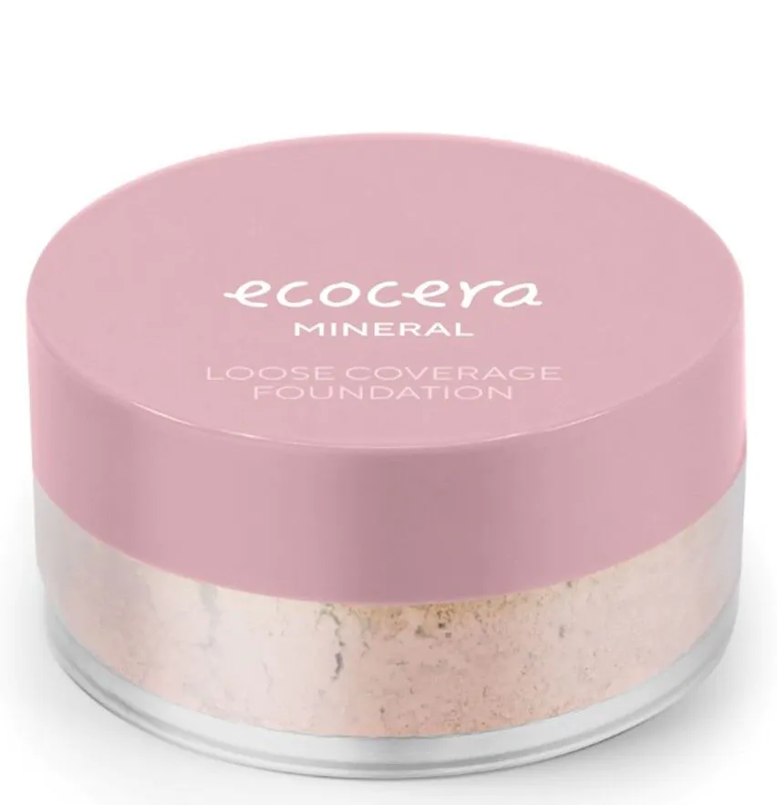 Ecocera Sypki podkład mineralny kryjący neutralny N6.0 NYC