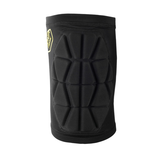 Bionikframe kniebeschermer zwart/geel fluorescerend Uhlsport