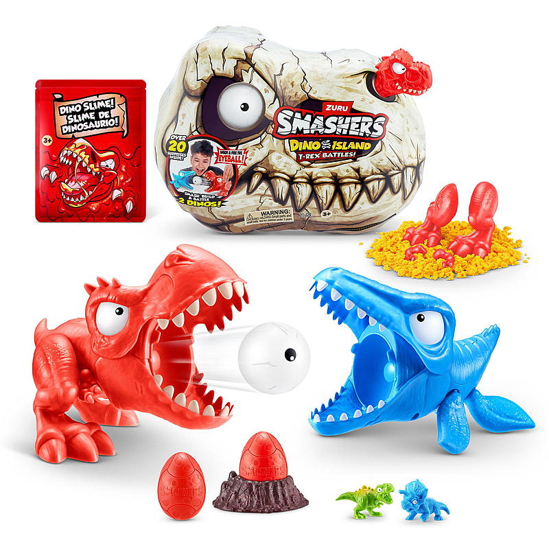 Smashers Smashers Dino Island mini T-rex-strid