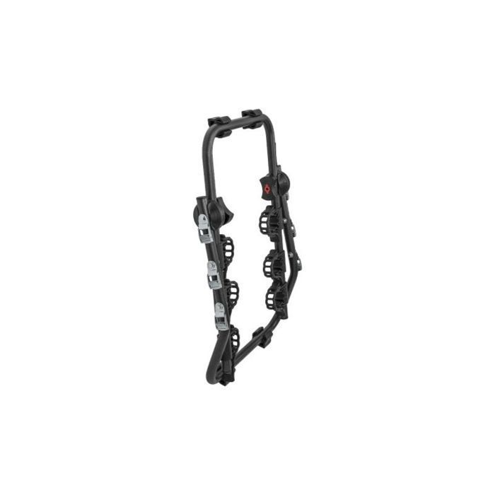 Bike rack - Driver - Universal - Lacquered steel - 3 bikes - Tailgate mounting