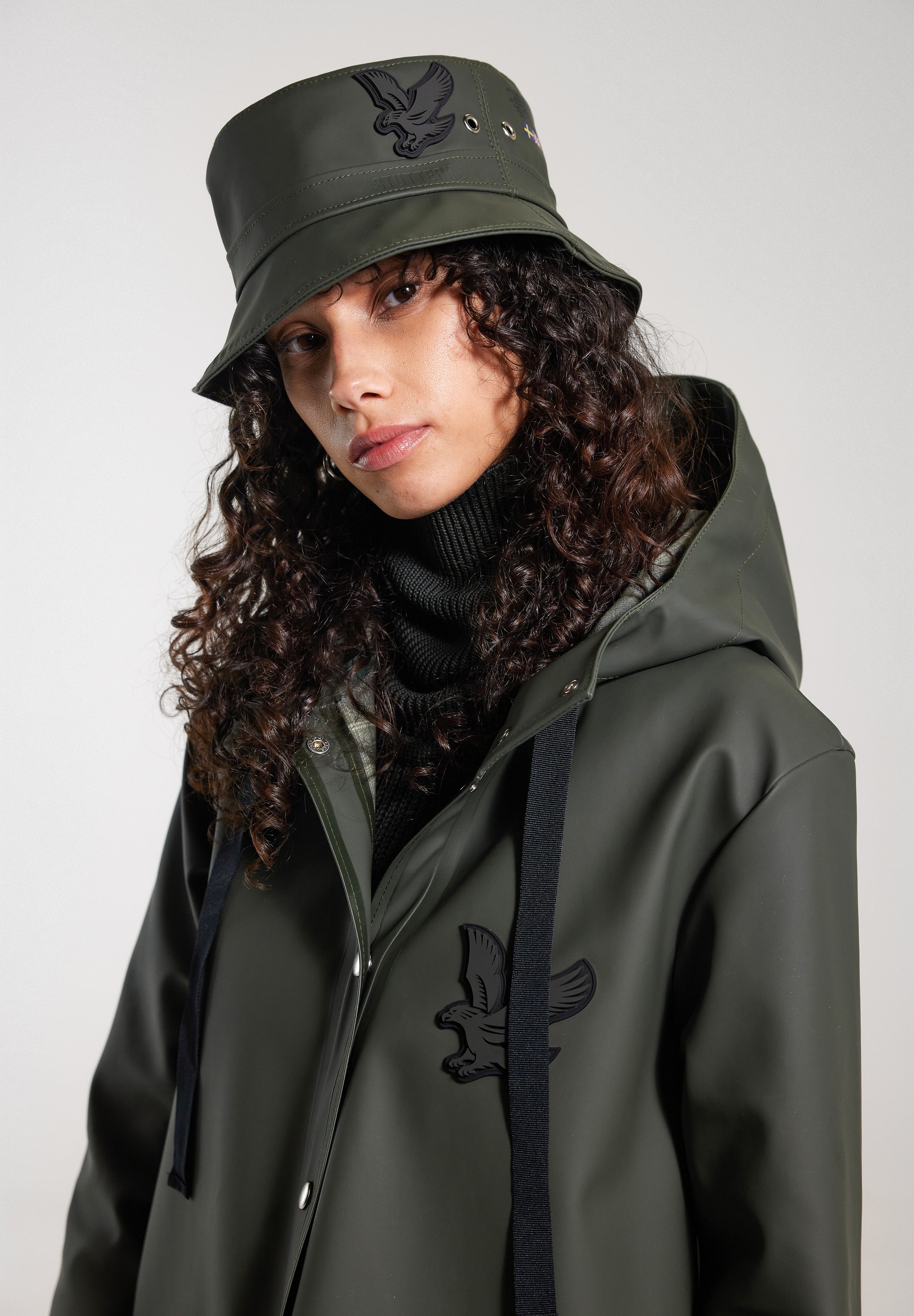 Stutterheim STUTTERHEIM X LYLE & SCOTT BUCKET HAT - Hut - grün
