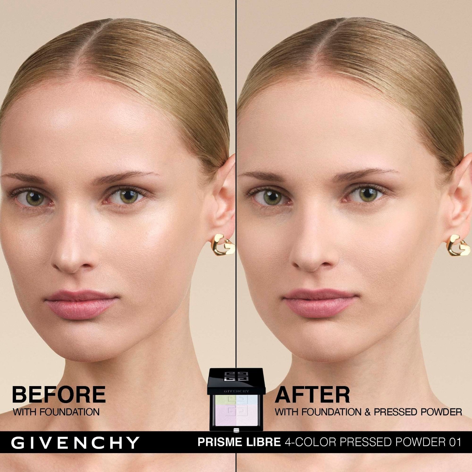 Givenchy Prisme Libre fixačný púder vo 4 farbách - 7 g