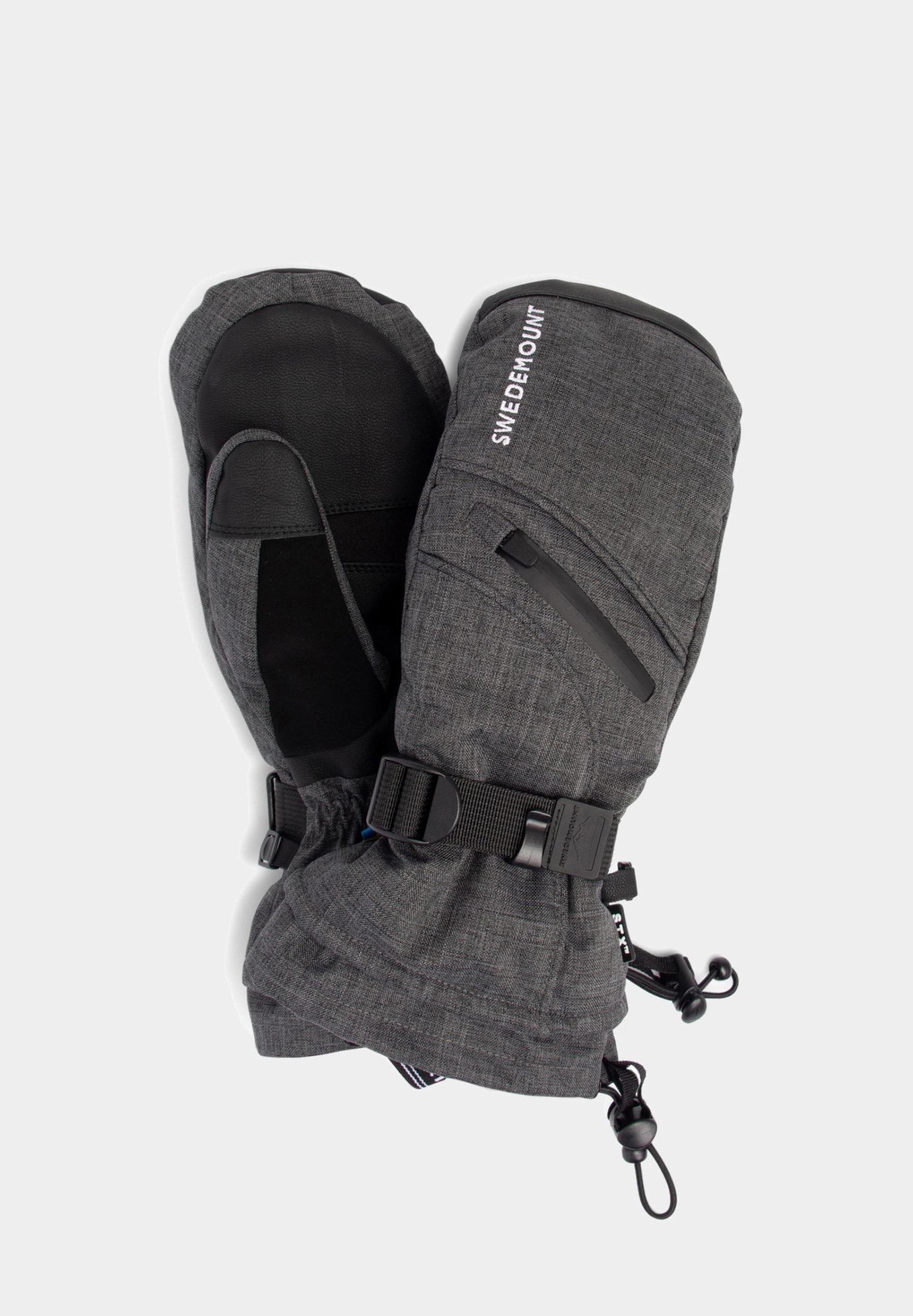 Swedemount Mittens - tumesinine melanž