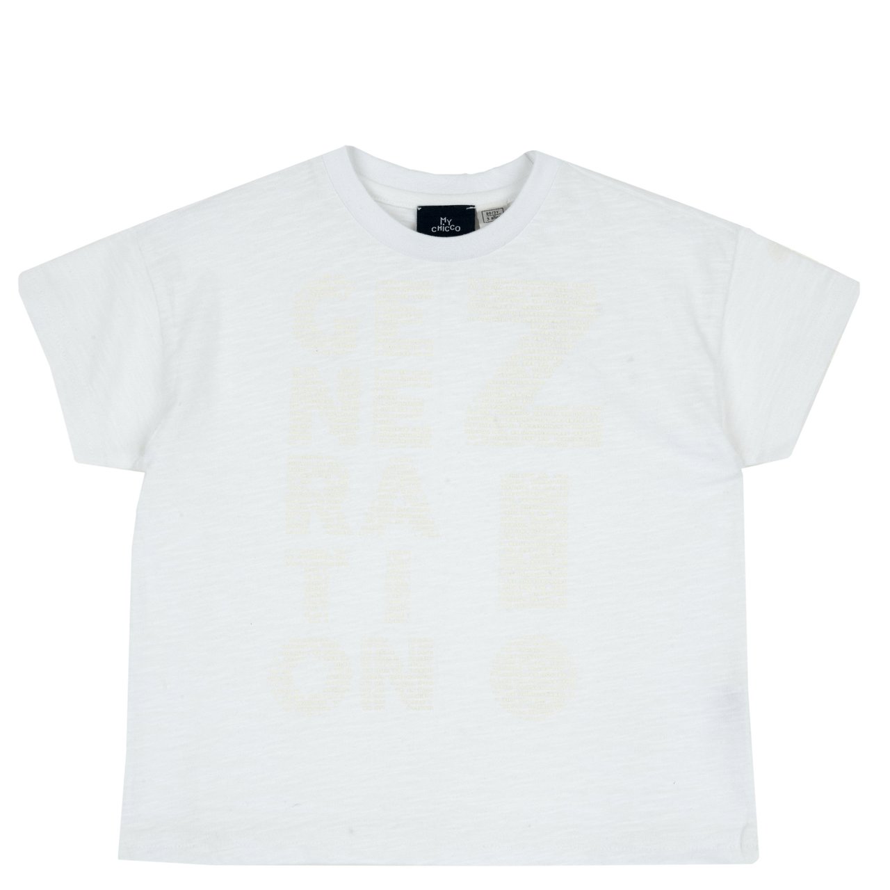 T-Shirt mit Buchstabenaufdruck