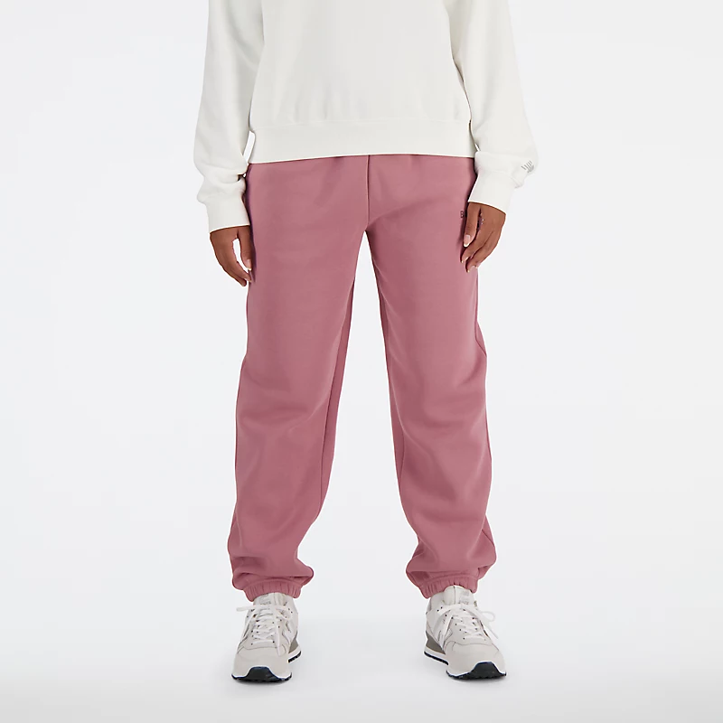 Femme Icon Collegiate Fleece Joggingbroek voor Dames - ROSEWOOD