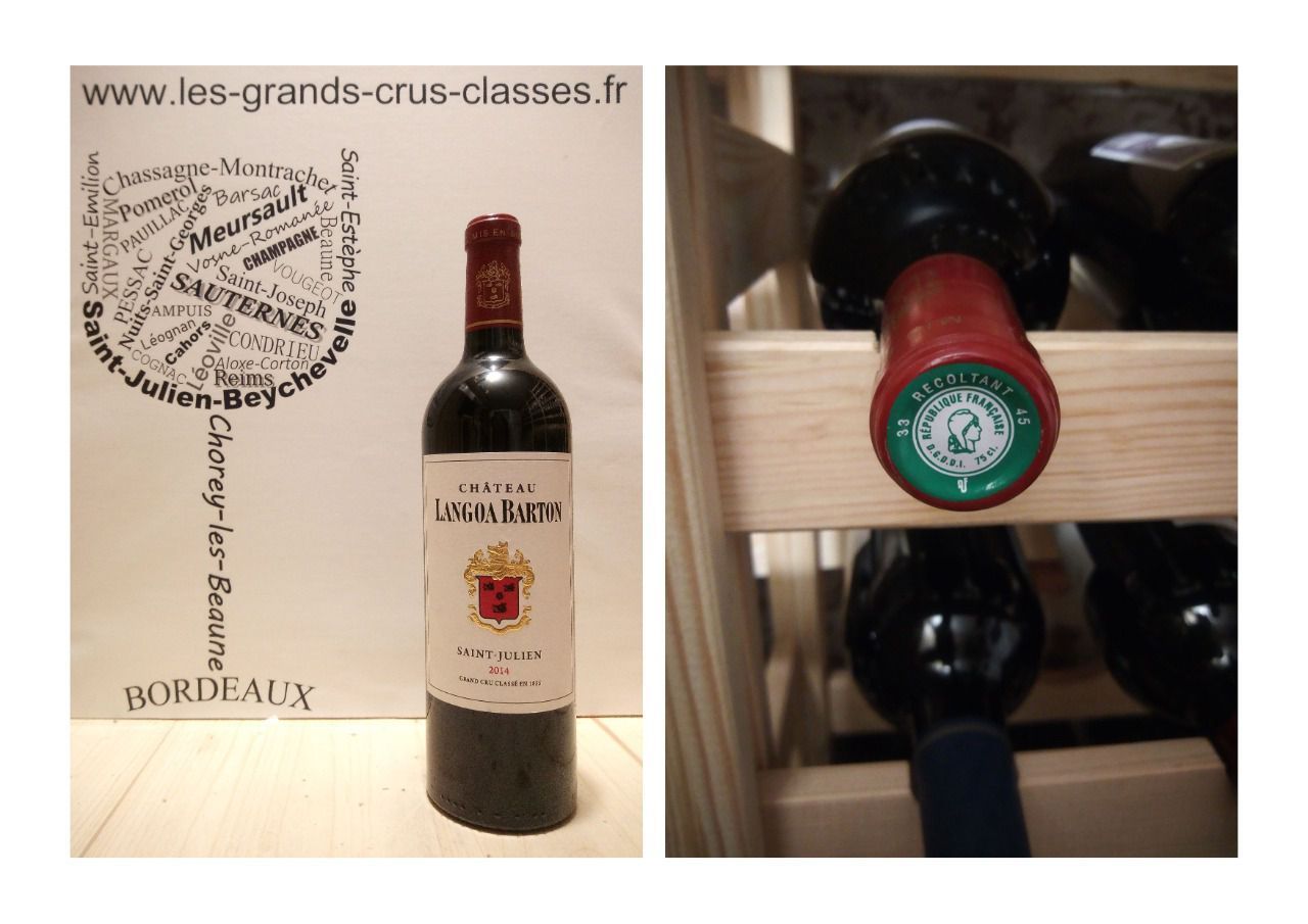 Château Langoa Barton 2014 - Tercer Cru Classé - Saint Julien - 1 x 75 cl - Tinto