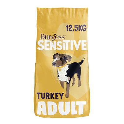 Burgess Sensitive Adult Dog Kalkkuna