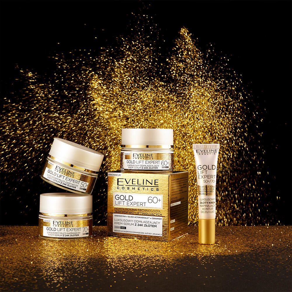 Eveline Gold Lift Expert Tages- und Nachtcreme-Serum 50 ml