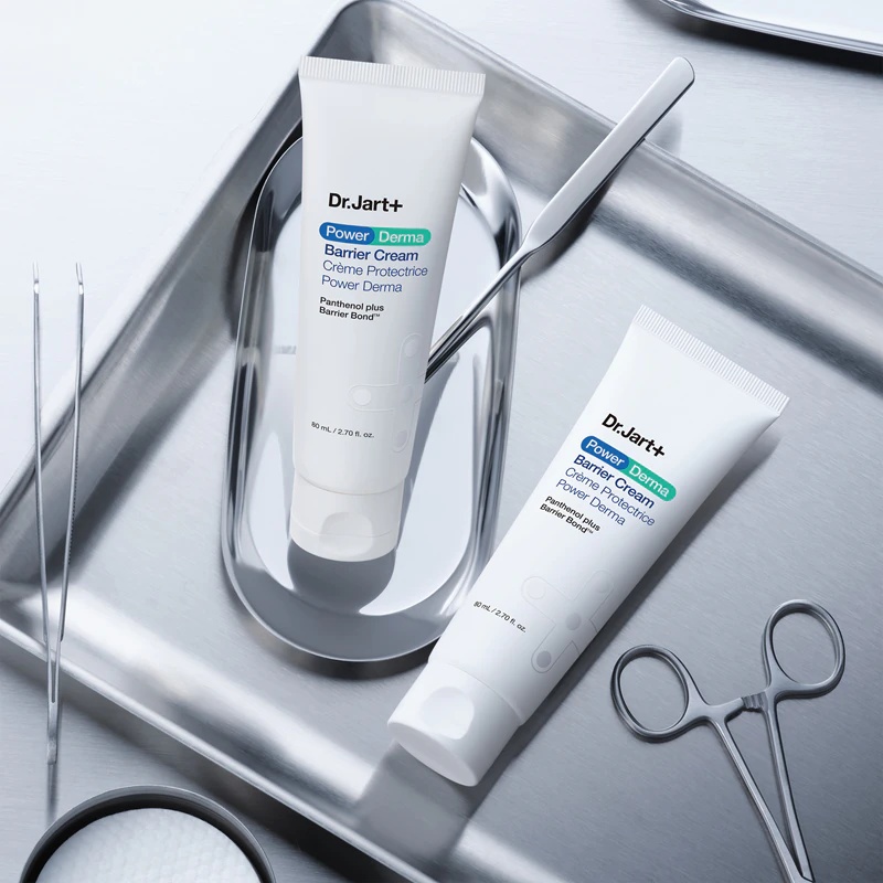 Dr. Jart+ Power Derma Barrier Cream ir viegls sejas krēms, kas stiprina ādas barjeru.