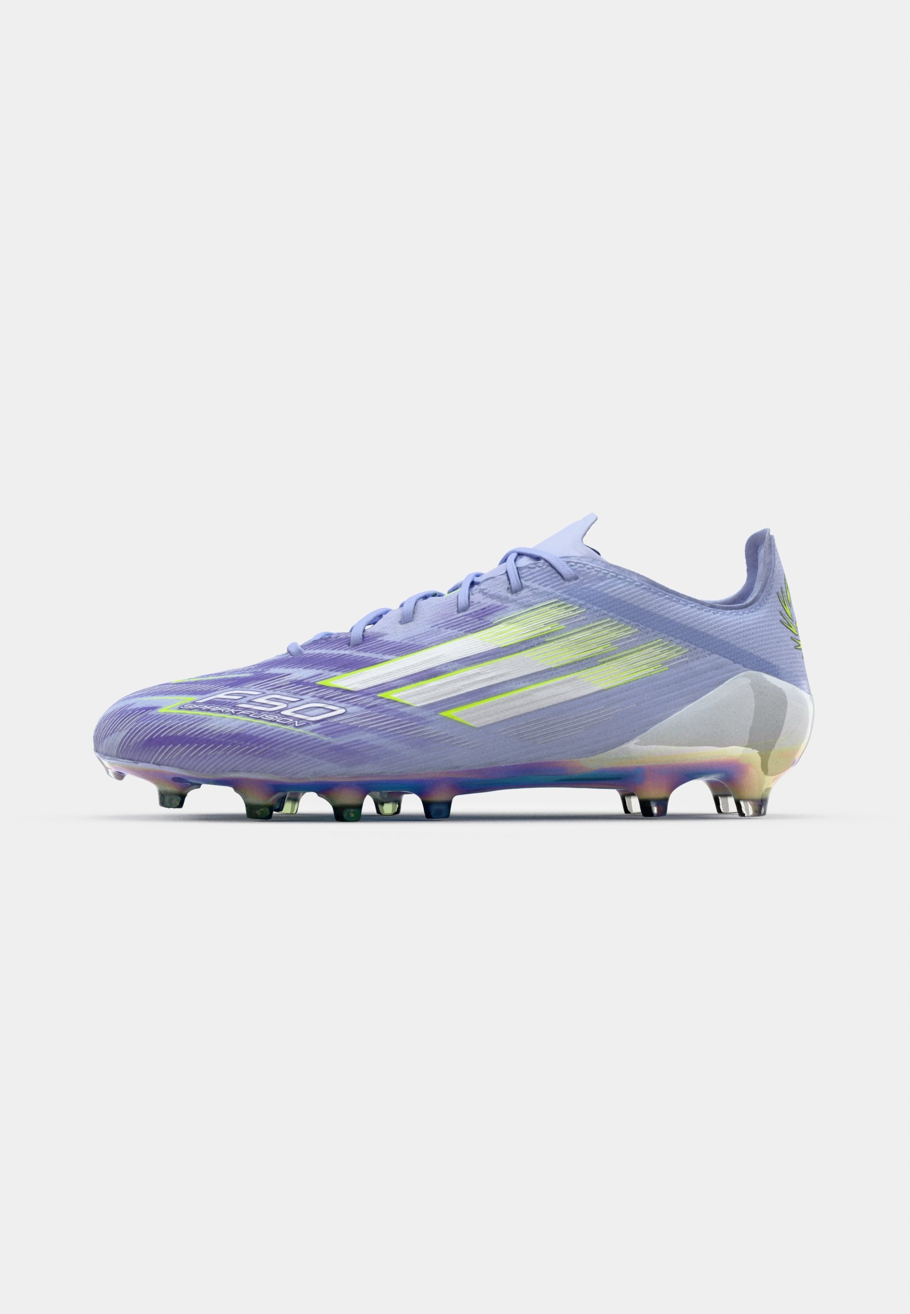 adidas Performance F50 SPARK FUSION ELITE FG/AG – Fußballschuhe für festen Boden – Violett/Zitronengelb/Lila-Rush