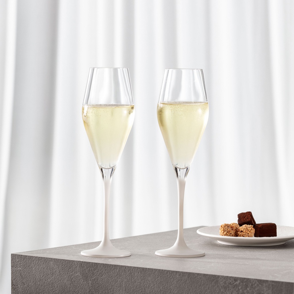 Villeroy & Boch šampano fleitos rinkinys, 4 vnt., „Manufacture Rock Blanc“ - 1 vnt.