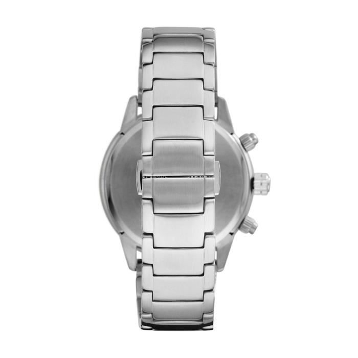 EMPORIO ARMANI Herenhorloge - Grijs Staal - Quartz - Analoog