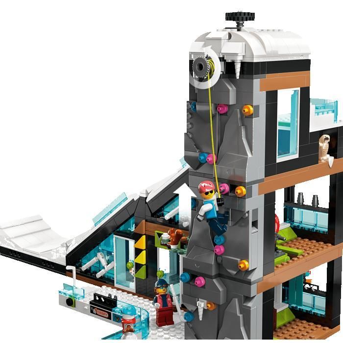 LEGO City 60366 Ski and Climbing Complex Gifts Toys Collectibles 7+