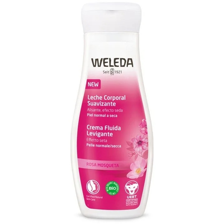 WELEDA Gladmakende Vloeibare Crème Roze Mosq