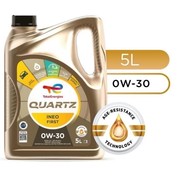 Aceite de motor - TotalEnergies - Quartz Ineo First 0W-30 - 5L