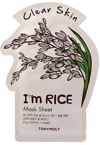 I'm Rice Mask Sheet posvjetljujuća maska za lice Maske za lice