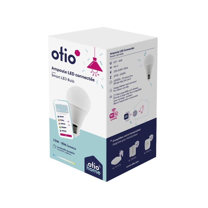 Otio E27 10W WiFi Smart LED-lamp