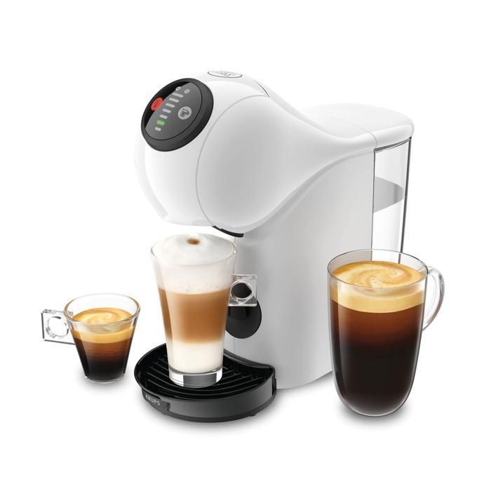 KRUPS Nescafé Dolce Gusto, multi-beverage coffee machine, compact, XL function, Genio S KP243110