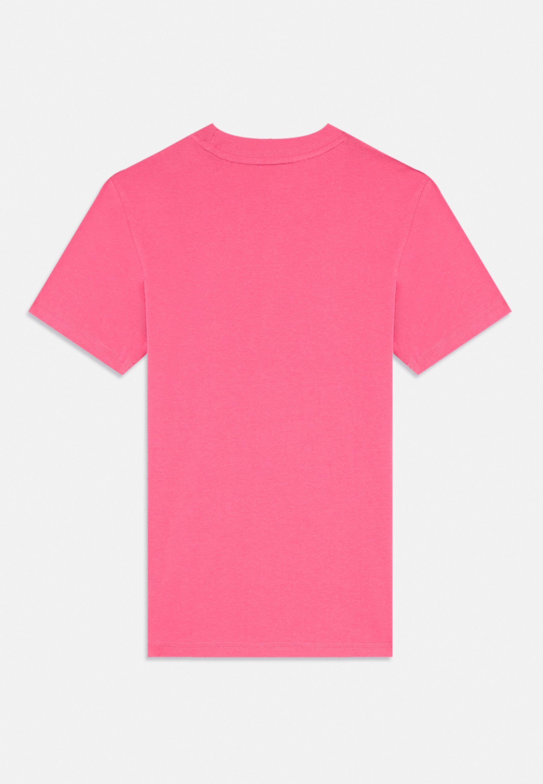 adidas Performance ESSENTIALS JUNIOR UNISEXE - T-shirt imprimé - rose fusion/rose clair/blanc