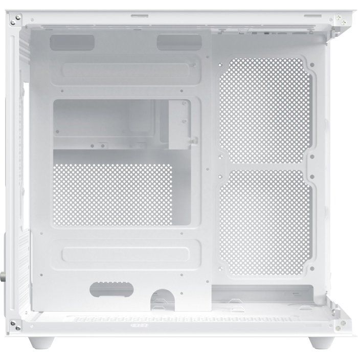 PC Case without Power Supply - XIGMATEK Aqua M Lite Arctic - EN44427 - Cube - Micro-ATX Form Factor - White