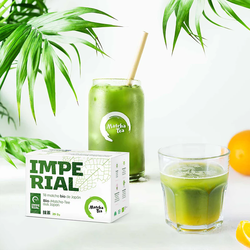 Chá Matcha Imperial em pó orgânico
