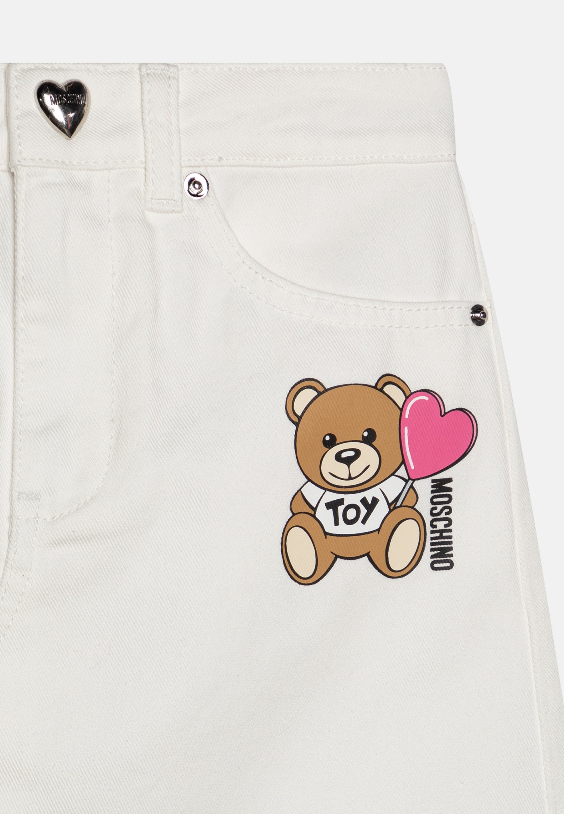 MOSCHINO SKIRT - A-linjainen hame - cloud