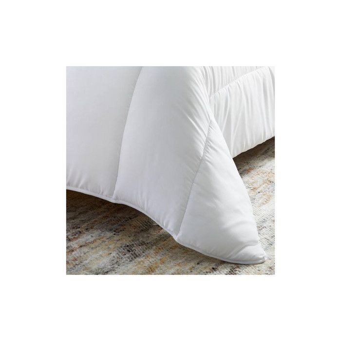 ALPES BLANC - Edredón ecológico de verano 200 g/m² 240x220 cm - Funda 100% algodón orgánico - Transpirable, ligero y duradero - Fabricado en Francia