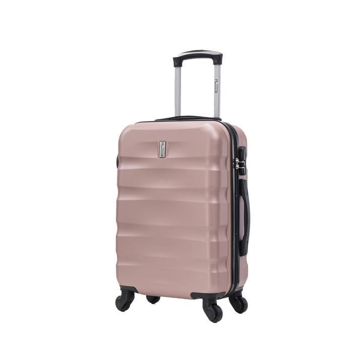 CELIMS FRANCE – Aerowave 5-teiliges Gepäckset | Gepäckset | Schloss | Leicht und robust | Roségold