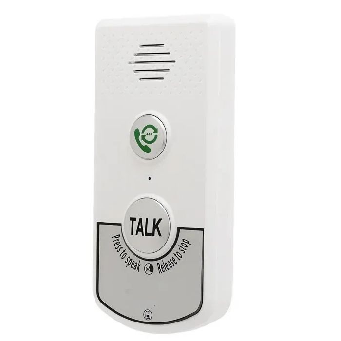 Wireless intercom doorbell - 1000m range - Wireless power supply - ABS - IP54