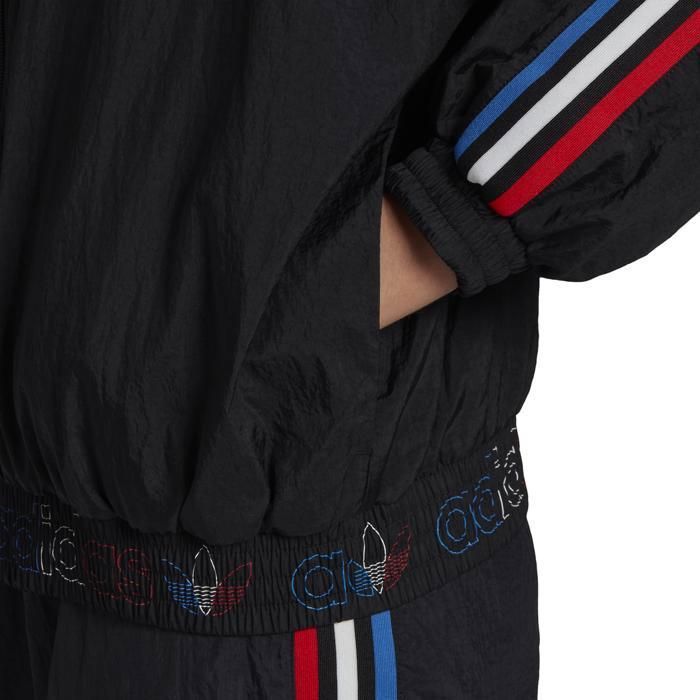 Veste de survêtement adidas Originals ADICOLOR TRICOLOR JAPONA - Femme - Noir - Manches longues - Montagne
