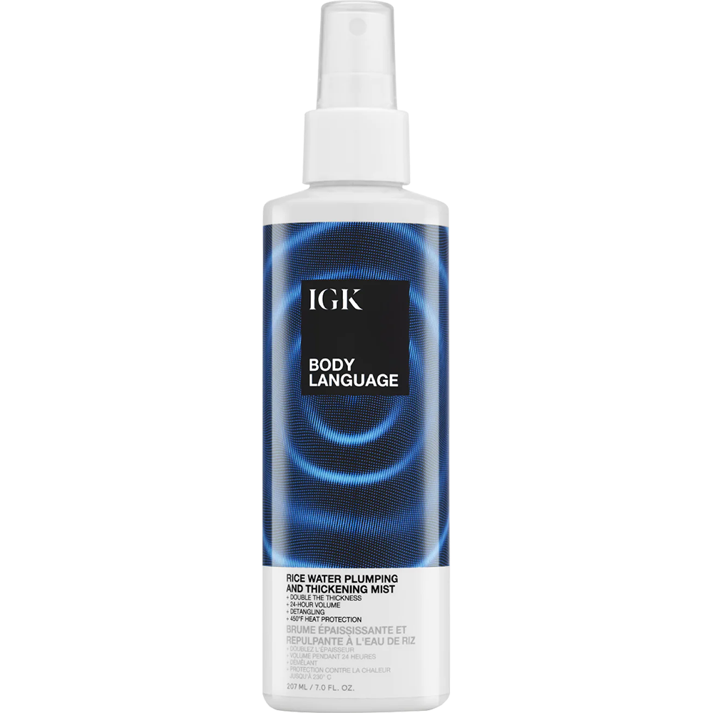 Apă de orez Body Language, spray 207 ml - IGK