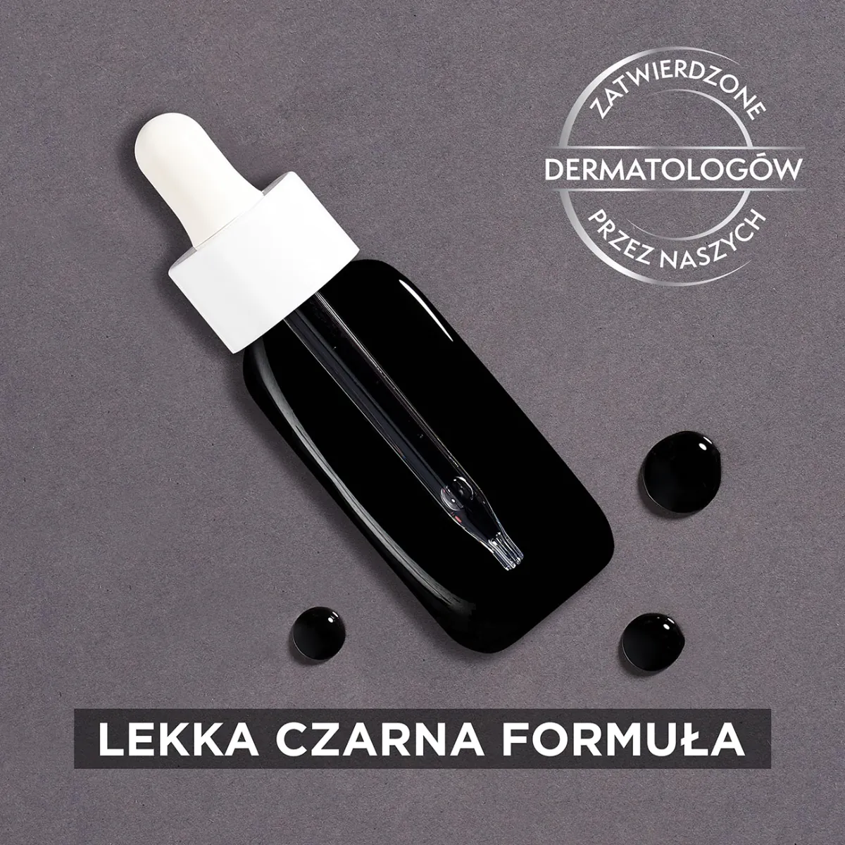Garnier Skin Naturals Czysta Skóra Serum przeciw niedoskonałościom z Kwasem Aha, Bha i Węglem