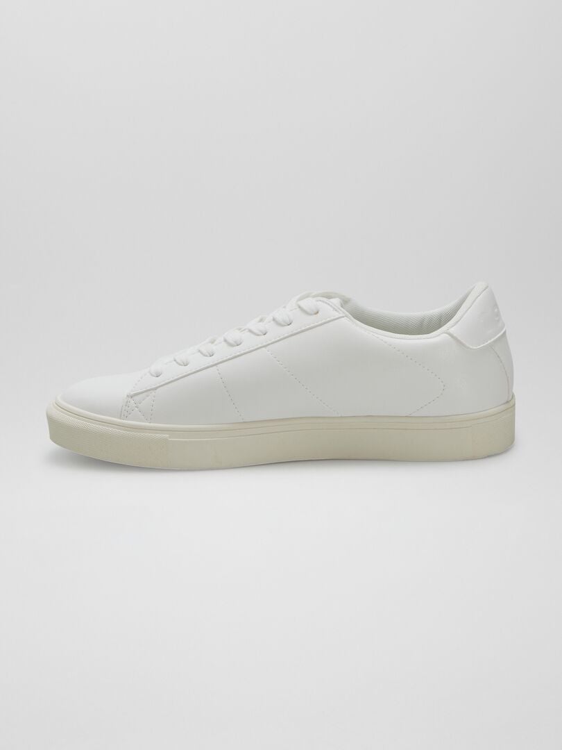Lage wandelsneakers - WIT