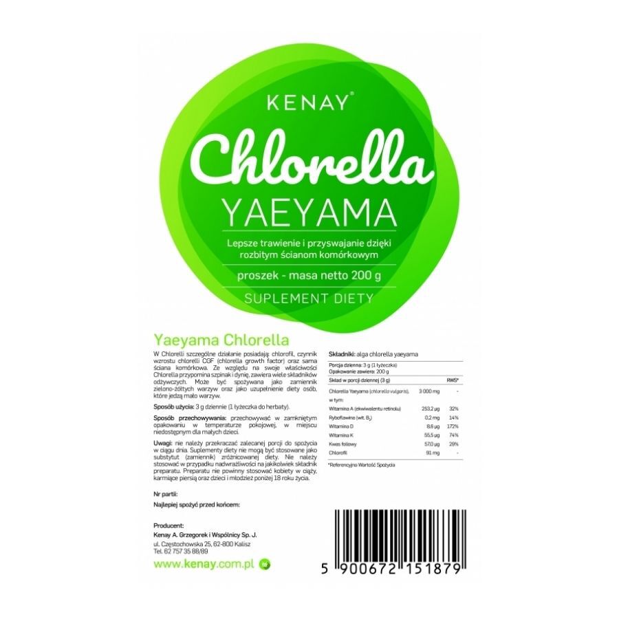 Kenay Chlorella Yaeyama