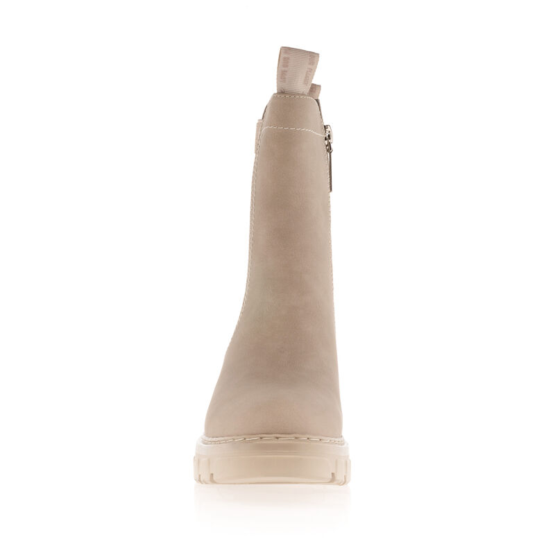 Beige Damenstiefel / Stiefeletten