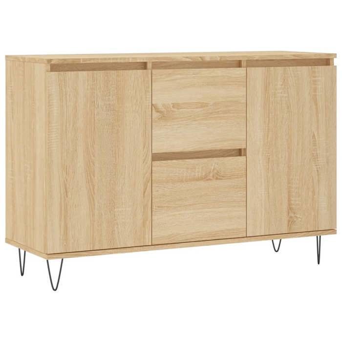 vidaXL Dressoir, bijzettafel met poten, opbergmeubel, organizer voor de woonkamer 827207