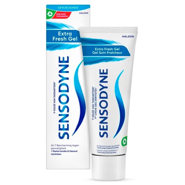Sensodyne Extra Fresh gel zobna pasta za občutljive zobe 75 ml