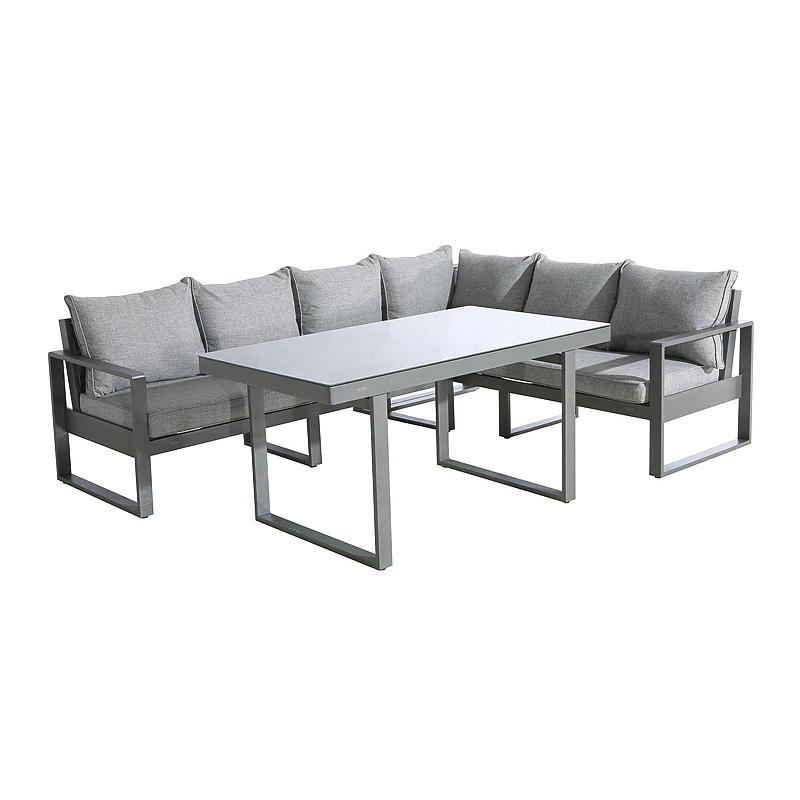Hemhörnsoffa Aluminium, Miami