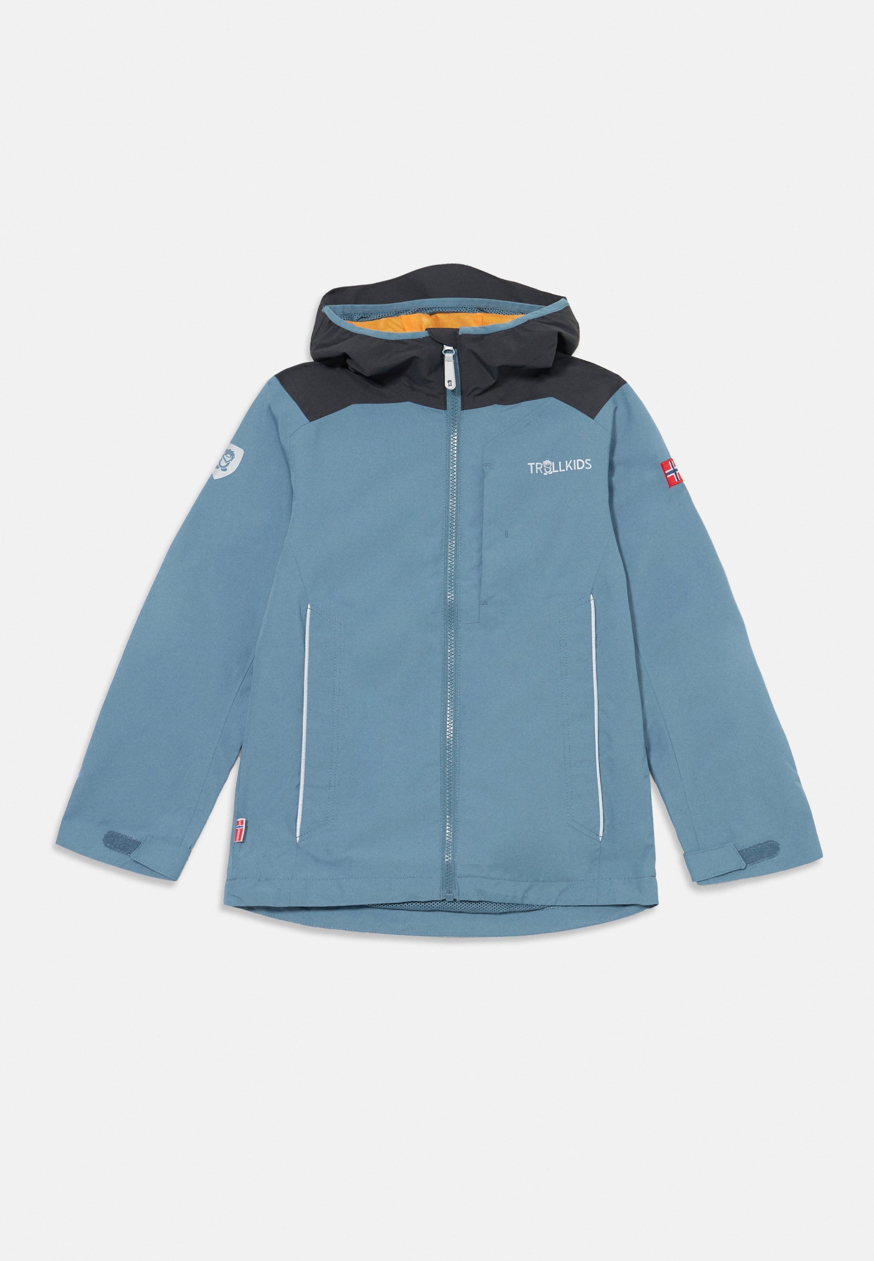 TROLLKIDS BERGEN - Veste d'extérieur - bleu acier/noir/mangue