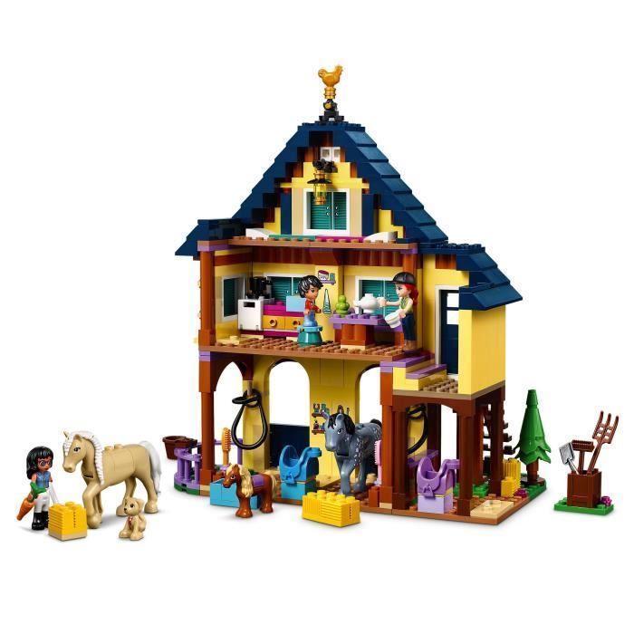 LEGO® 41683 Friends Forest Riding Center – Horse Toy with Mini-Dolls for Girls and Boys
