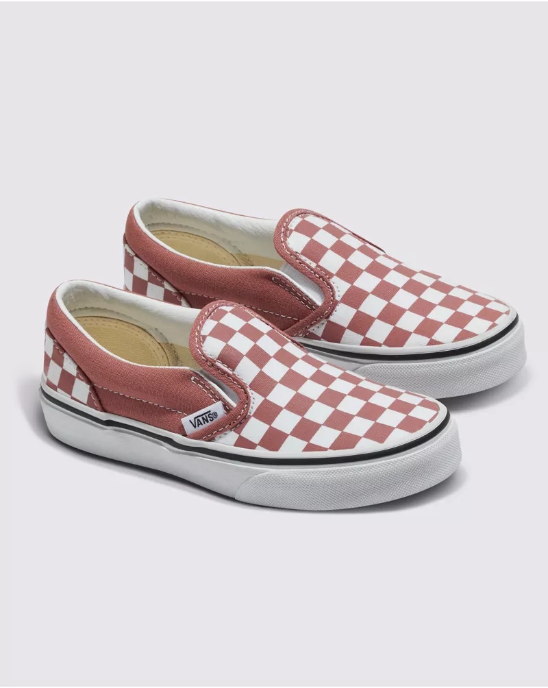 Kids Classic Slip-On Checkerboard Shoe