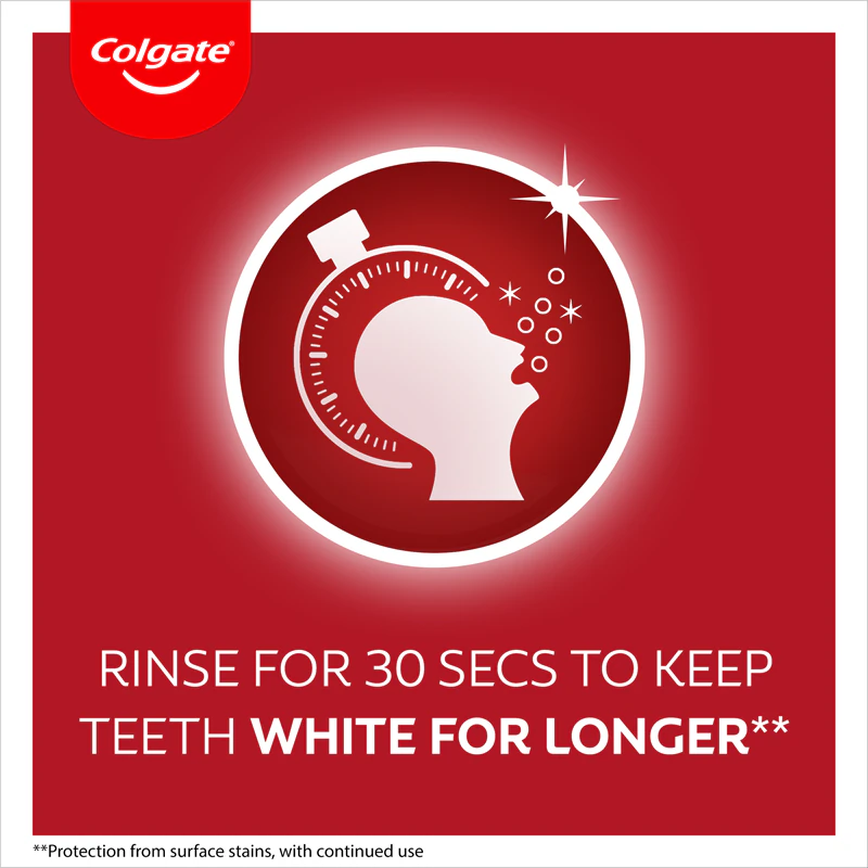 Colgate Max White Expert bieliaca ústna voda bez alkoholu