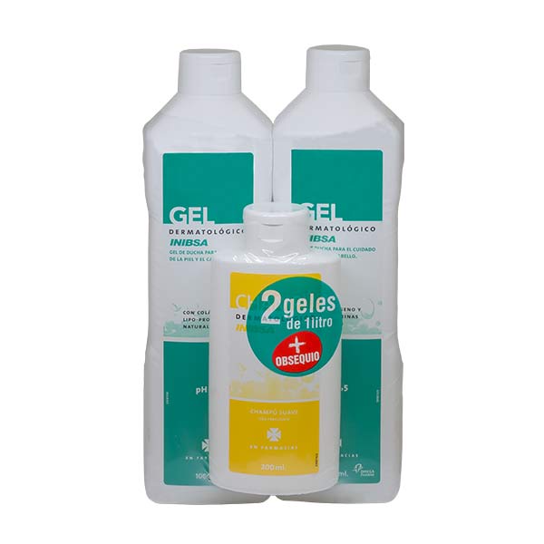 Cestovní balení dermatologického gelu + šampon | 1 ks