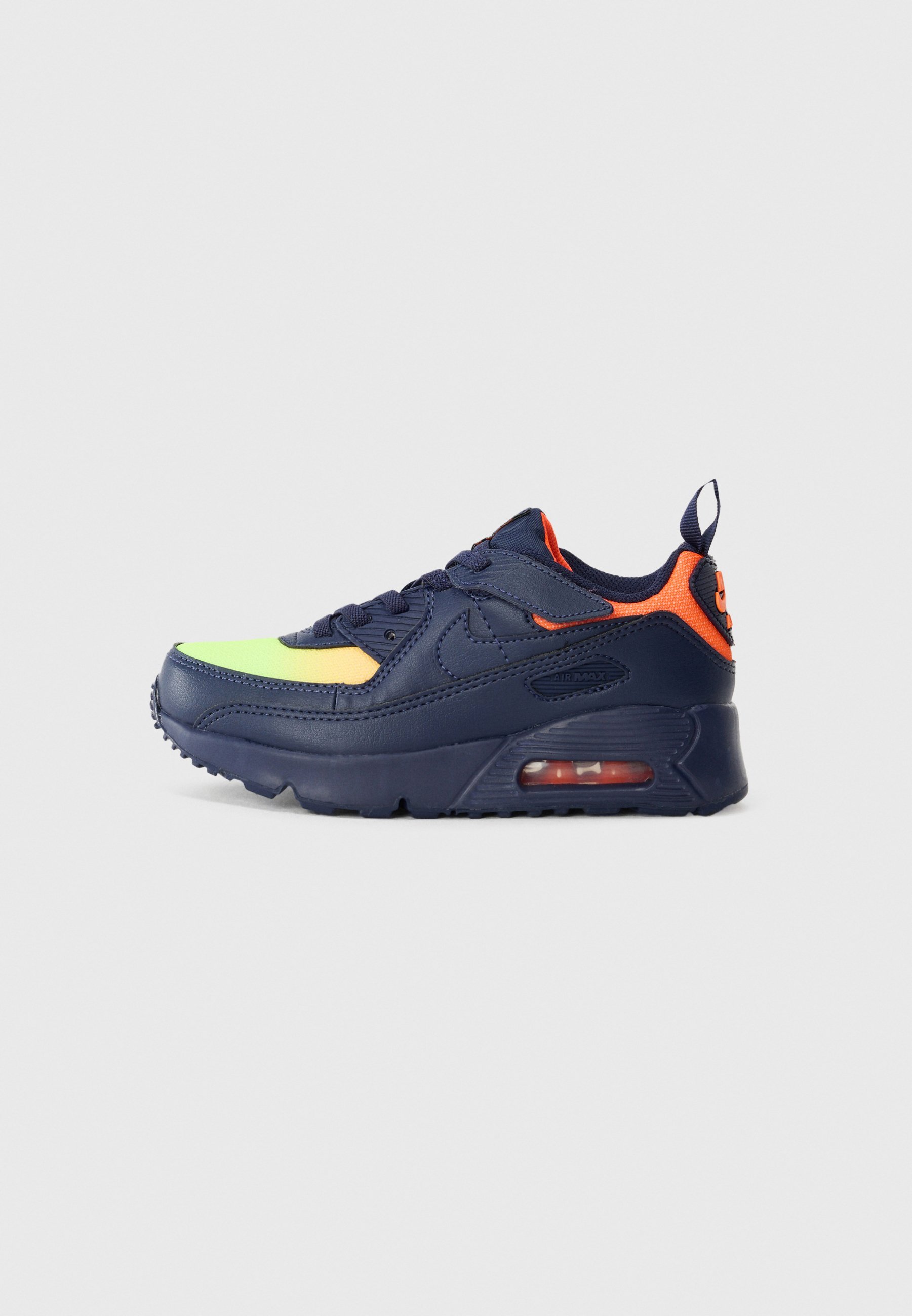 Nike Sportswear AIR MAX 90 EASYON UNISEX - Sneakers - lemon venom/blackened blue/hyper crimson/laser orange