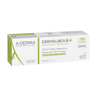 A-Derma Korjaava Voide Ärtyneelle Iholle Dermalibour 100 ml 100 ml